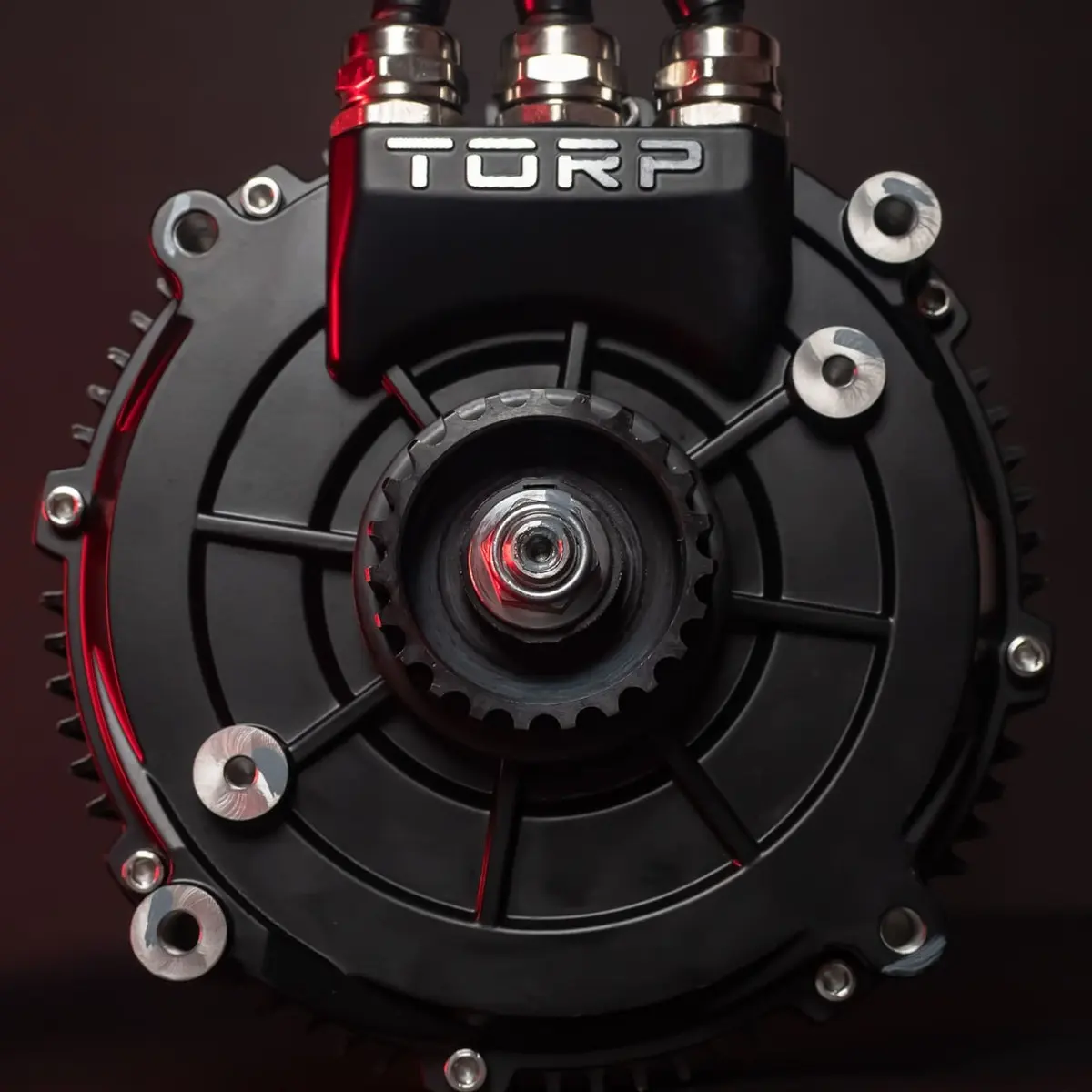 TORP TM25 motor, front view